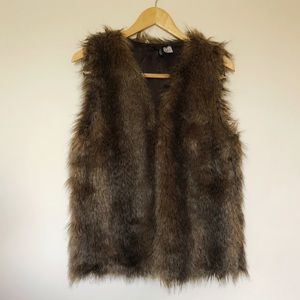 H&M Faux Fur Vest